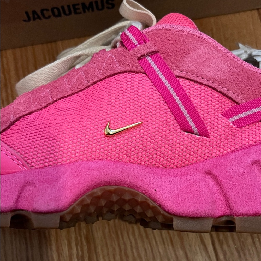 Jacquemus Nike Vibrant Pink Sneakers - Picture 2 of 5
